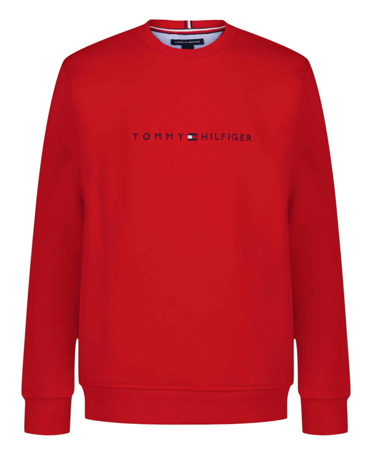 Tommy Hilfiger Kids' Boys 2t-7 Crewneck Sweatshirt In Red