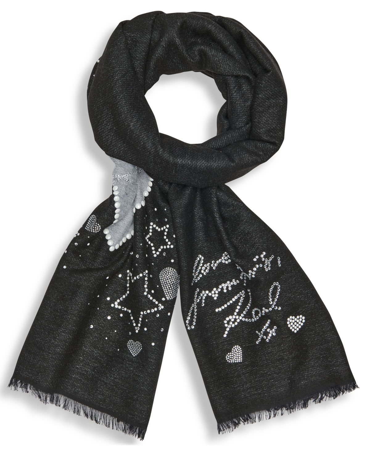Karl Lagerfeld Paris Women's Love Karl Blanket Scarf