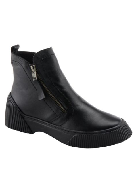 Женские ботинки Spring Step Kelko Booties with Side Zipper, цвет: Чёрный