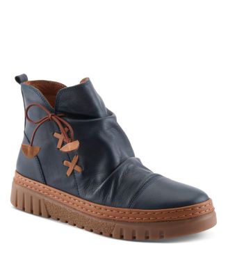 Vandis Women's Booties with Side Zipper