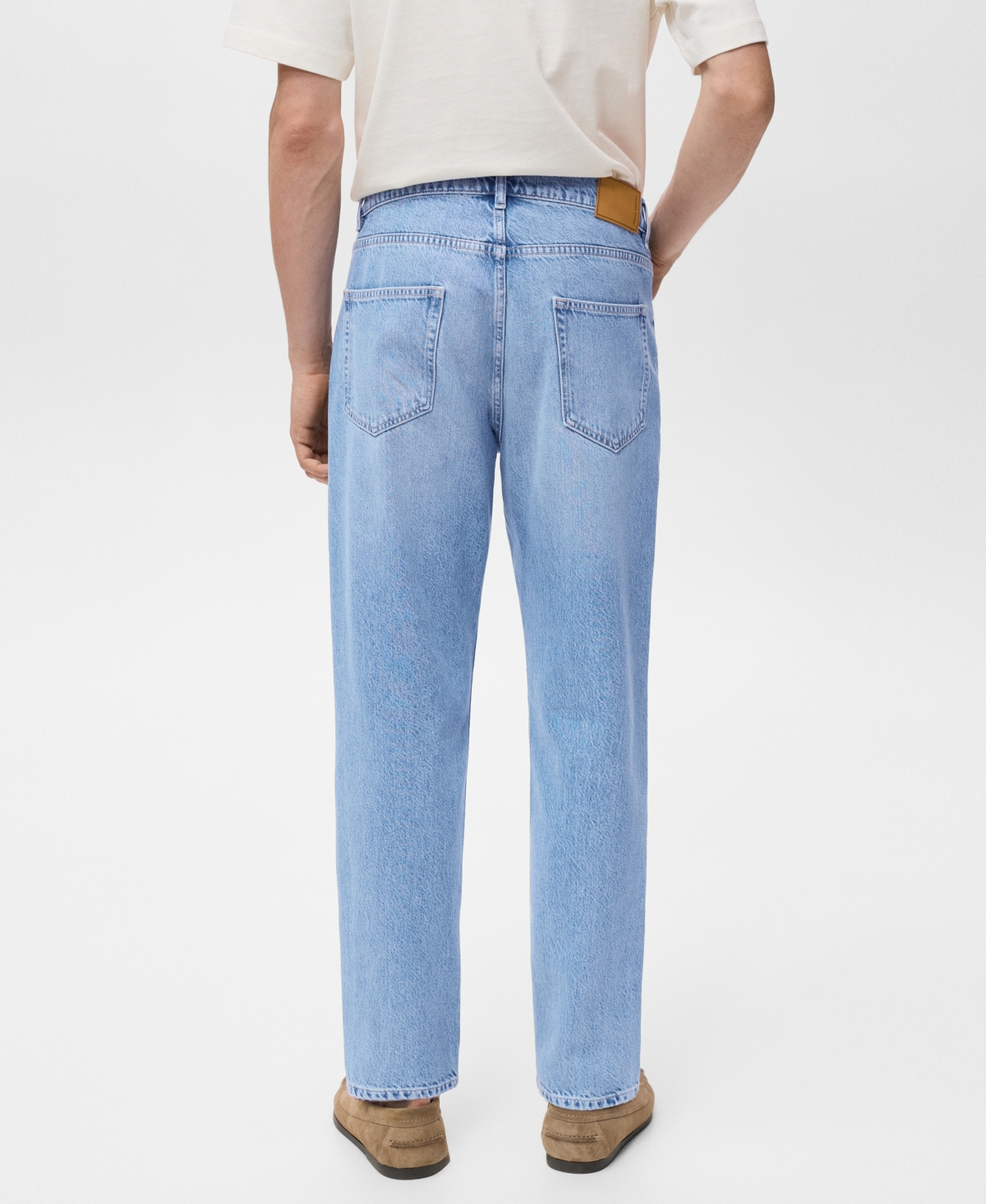 Mango Men's Lori Tapered-fit Jeans In Blue