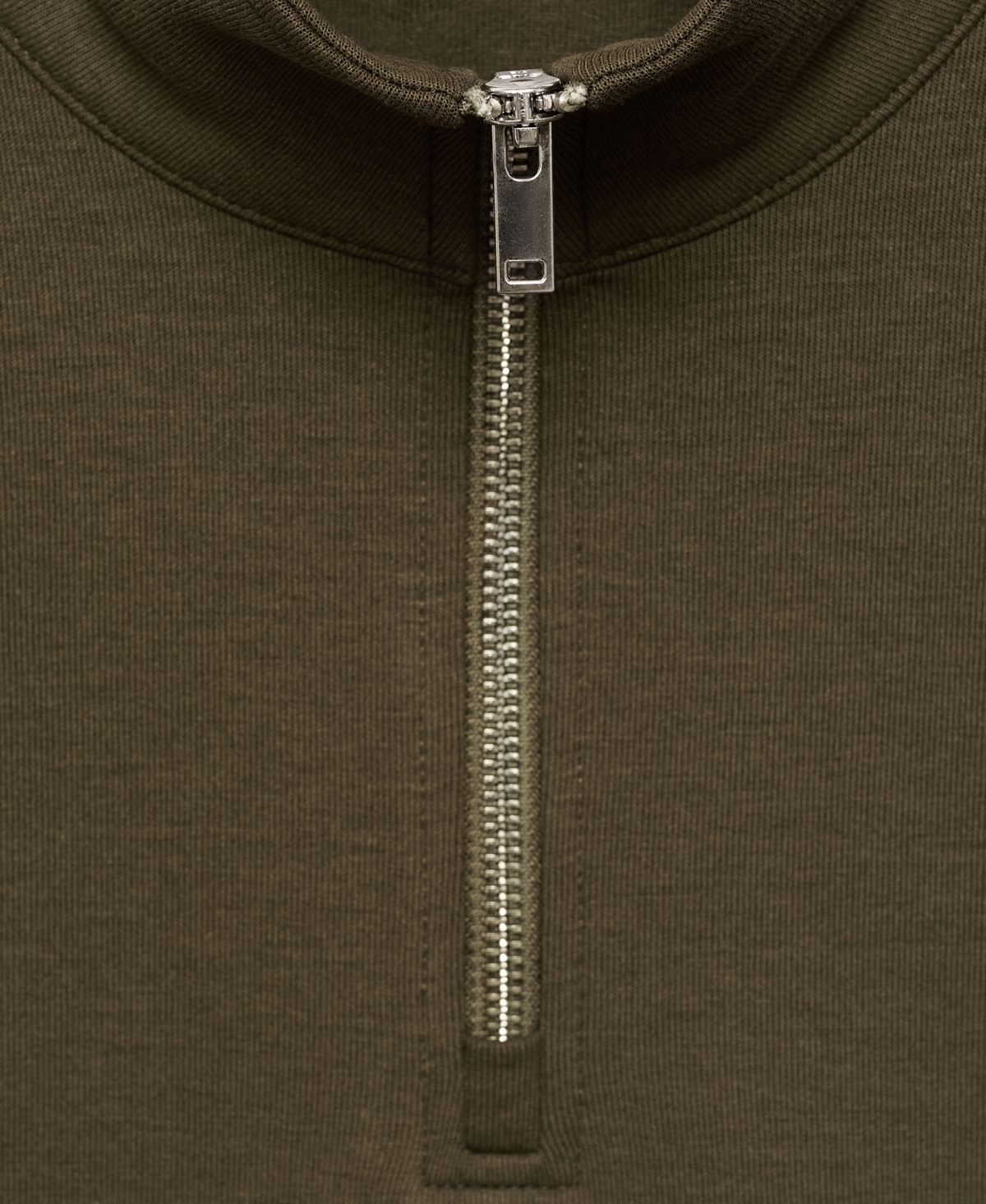 Mango Men's Regular-fit Cotton Sweatshirt In Green