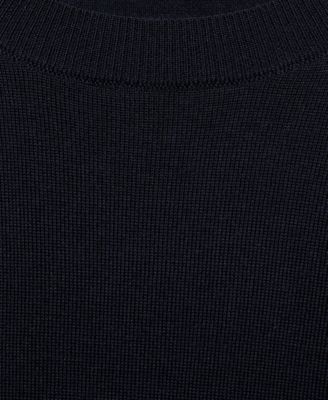 Men's Wool Round-Neck Sweater