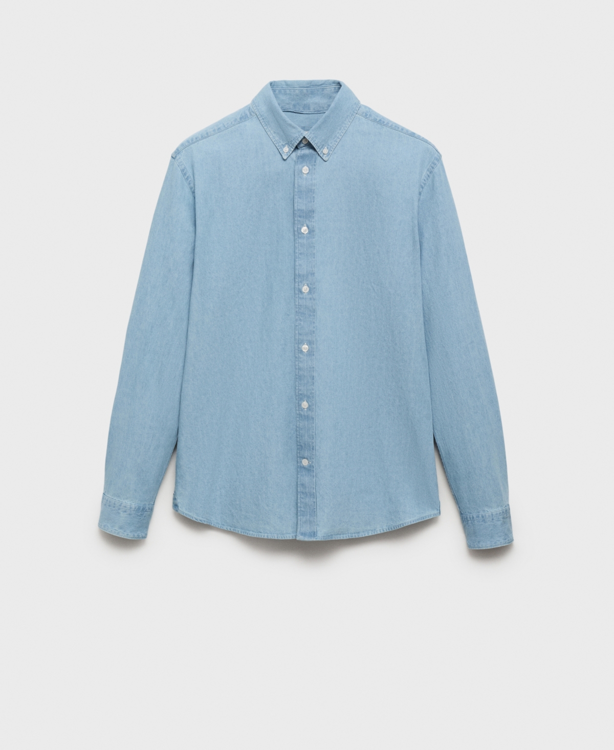 Mango Men's Regular Fit Denim Shirt In Multi