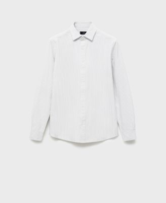MANGO - Men's Cotton Kodak Striped Shirt