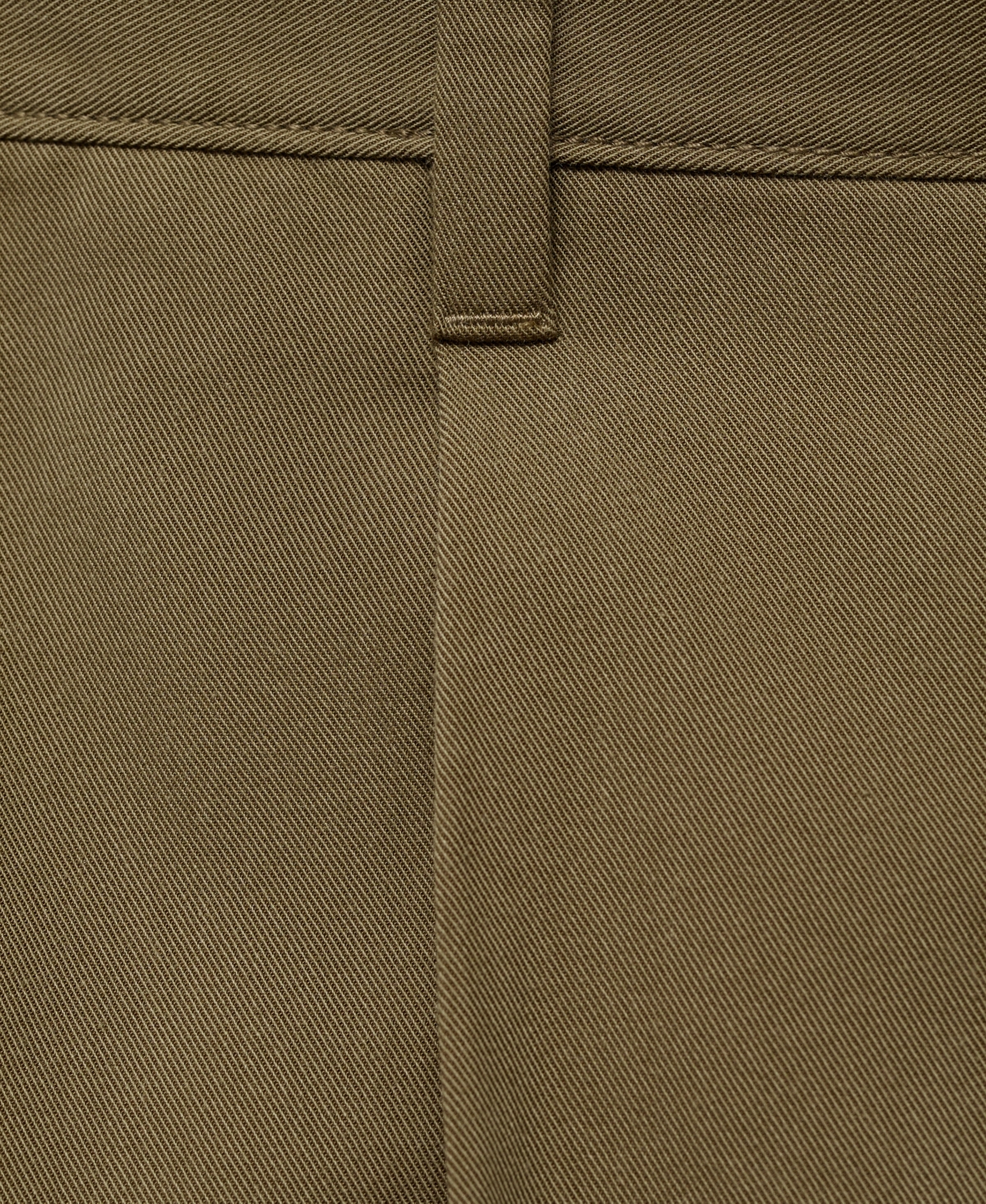Mango Men's Cotton-blend Straight-leg Pleated Pants In Green