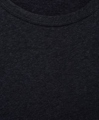 Men's Linen Slim-Fit T-Shirt