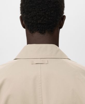 Men's Classic Water-Repellent Trench Coat