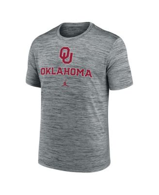 Men's Gray Oklahoma Sooners Primetime Velocity T-Shirt