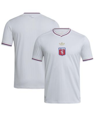 adidas - Men's White Olympique Lyonnais 2025/26 Home Replica Jersey