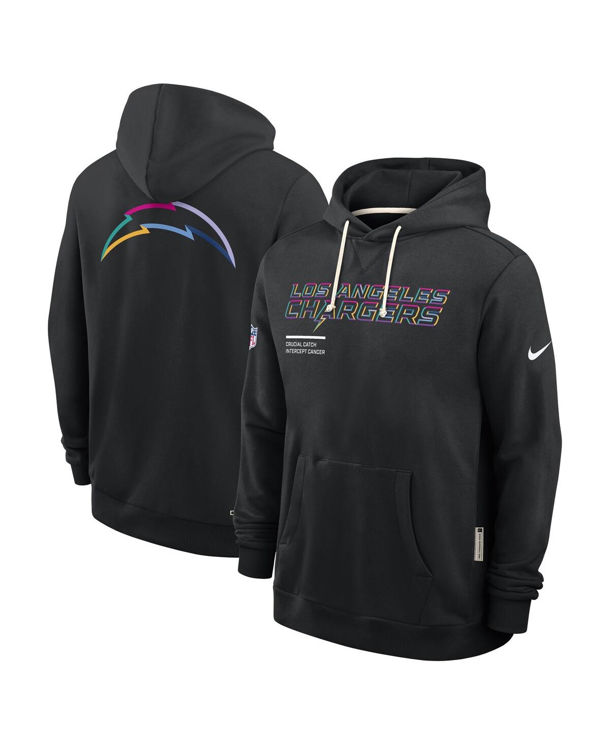 Nike Minnesota Vikings Crucial Catch Sideline  Men's Dri-fit Nfl Pullover Hoodie In Black