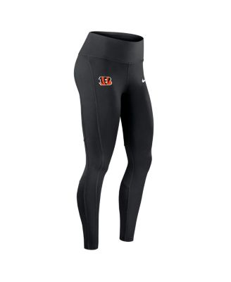 Women's Black Cincinnati Bengals Primetime Epic Fast Dri-FIT Leggings
