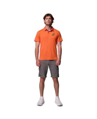 Men's Orange Florida Gators Tech Trail Polo Shirt