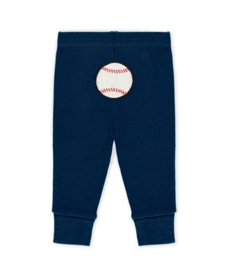 Baby Boys and Girls 3-Piece New York Yankees Turn Me Around Bodysuit and Pants Set