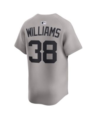 Men's Devin Williams Gray New York Yankees Road Limited Player Jersey