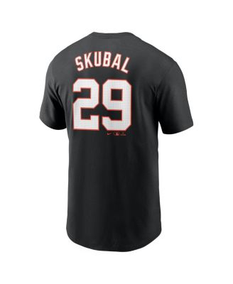 Men's Tarik Skubal Black Detroit Tigers Fuse Name Number T-Shirt