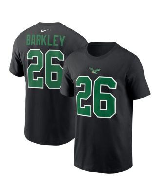 Nike - Men's Saquon Barkley Black Philadelphia Eagles Player Name Number T-Shirt