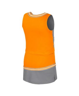 Big Girls 2-Piece Tennessee Orange Tennessee Volunteers Lollipop Park Cheer Set