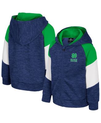Colosseum - Toddler Navy Notre Dame Fighting Irish Spirit Hollow Full-Zip Hoodie