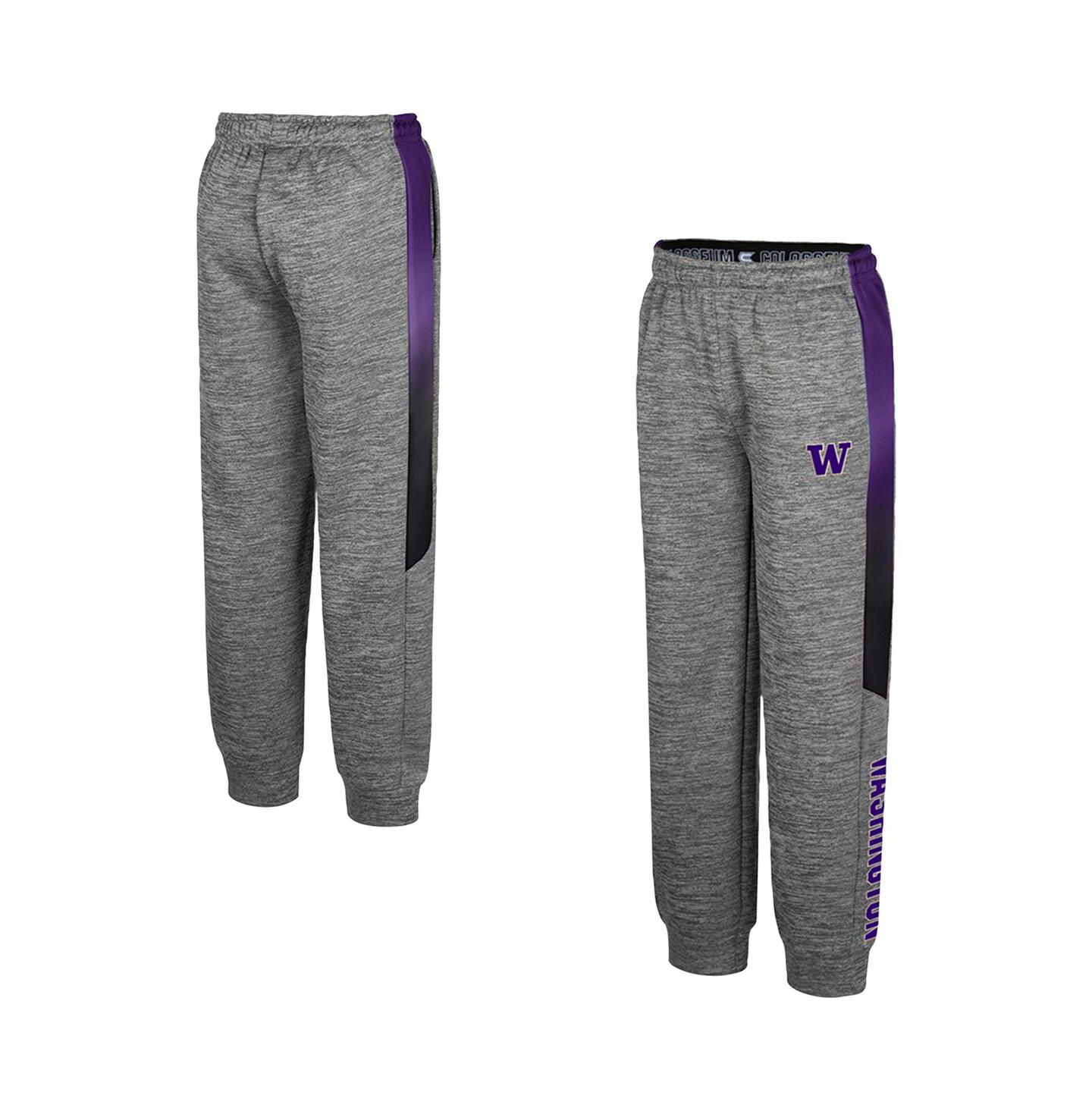 Детские брюки Colosseum Gray Washington Huskies The Gang — фото 1