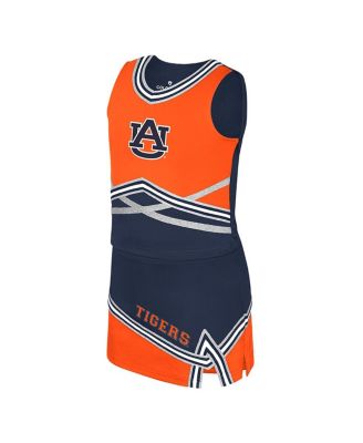 Big Girls 2-Piece Navy Auburn Tigers Lollipop Park Cheer Set