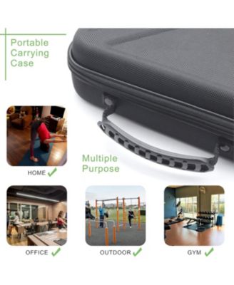 Hyperice Hypervolt GO 2 Carrying Case - Hard Shell Travel Storage Organizer Bag for Hypervolt GO Massage Gun