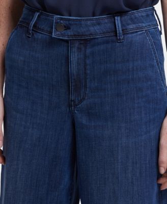 Women's Mona Wide Leg Trouser Ankle Jeans