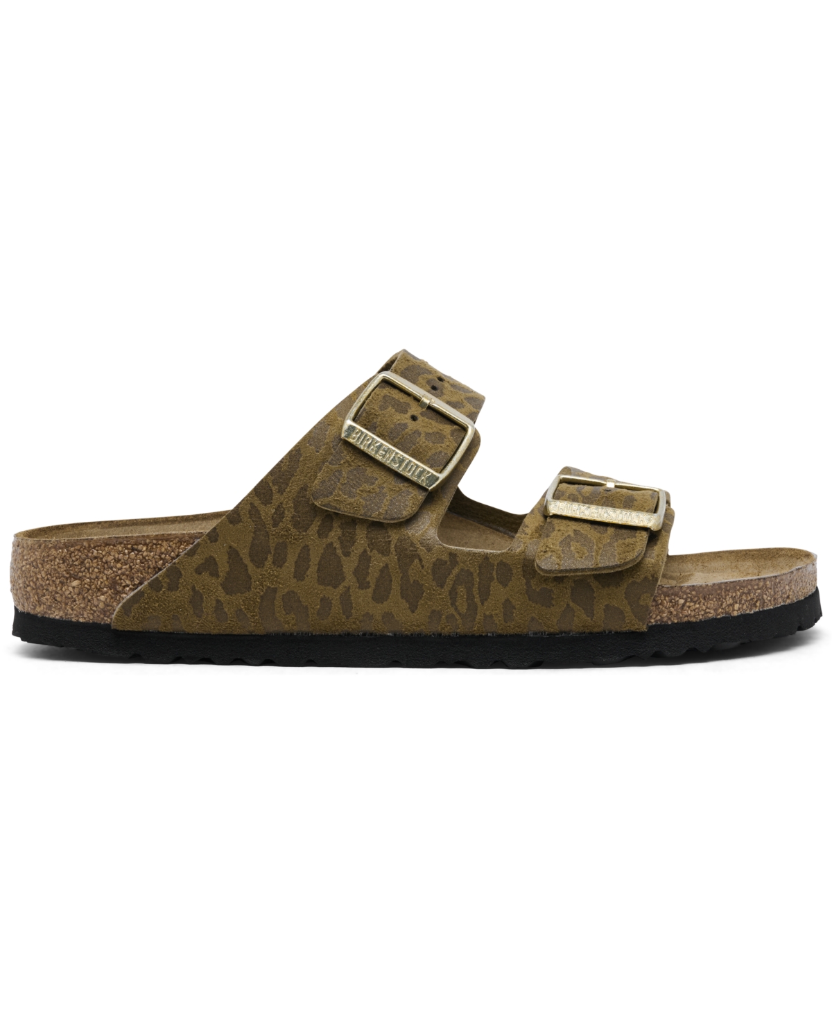 Birkenstock Women's Arizona Synthetic Birko-flor Sandals From Finish Line In Green