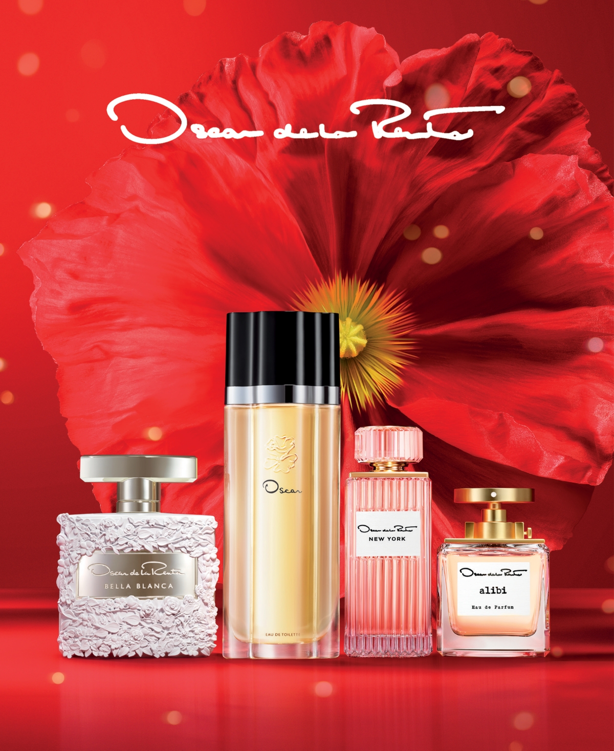 Oscar De La Renta 3-pc. Bella Blanca Fragrance Gift Set In Transparent