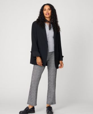 Women's Textured Rib Crewneck Cardigan
