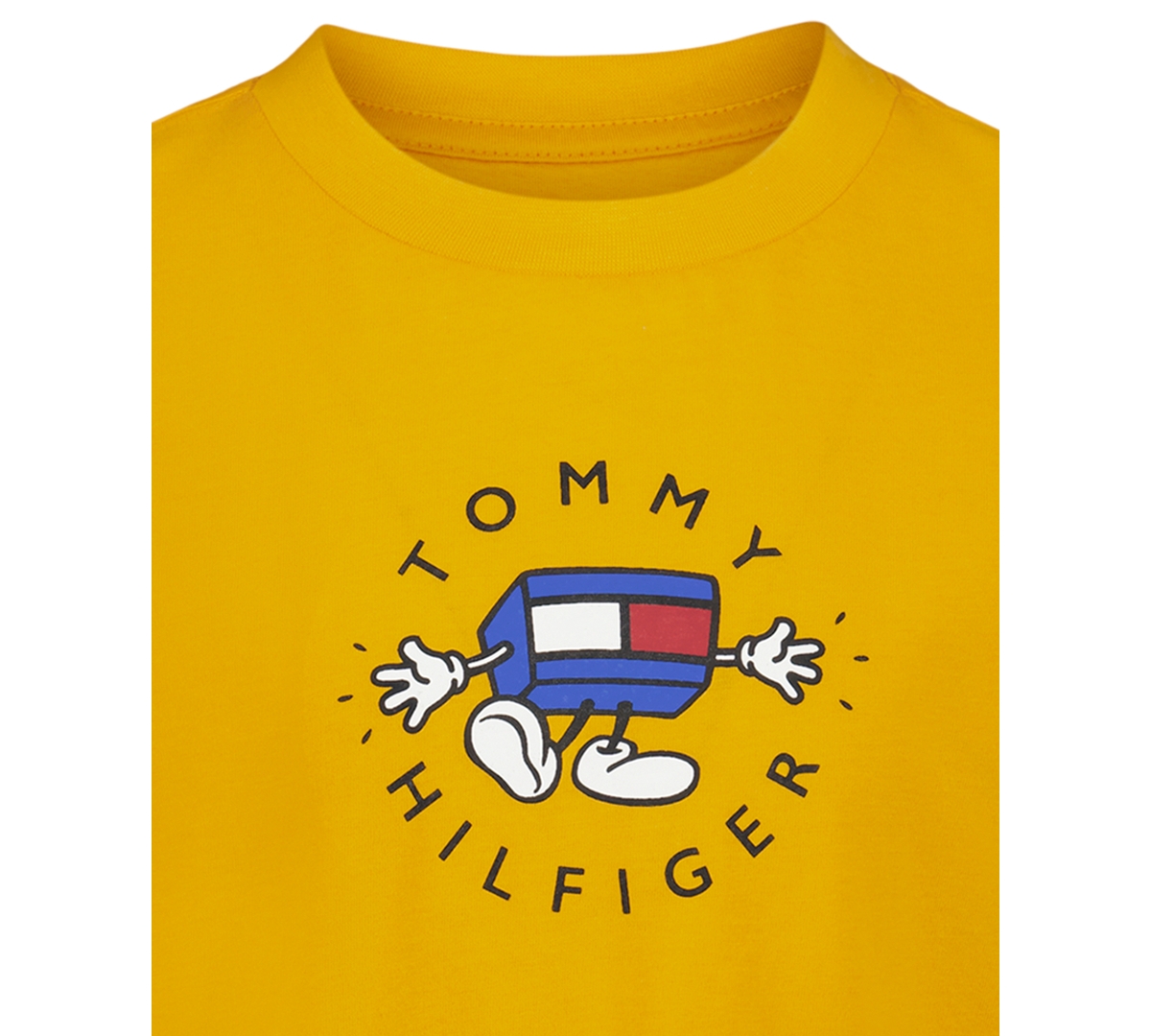 Tommy Hilfiger Toddler & Little Boys 2t-7 Crewneck T-shirt In Orange