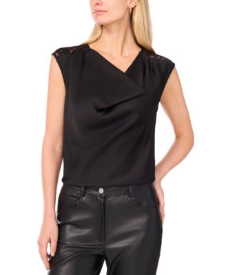 Women's Cowl Neck Drape Top