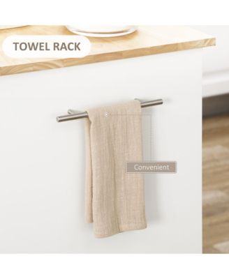 Spacious Wooden Kitchen Storage Cabinet with Adjustable Shelves for Pantry Storage