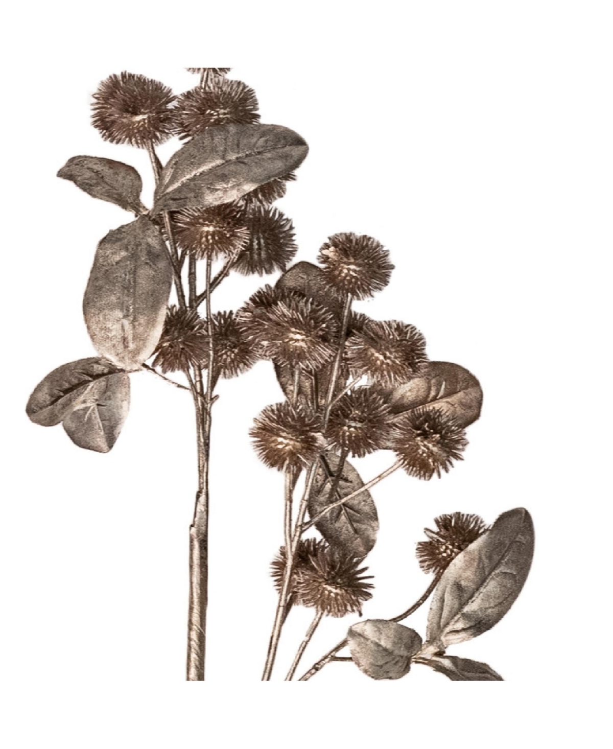 Set of 12 Pod Spray Decorations, Decorative Accents for Seasonal Decorating