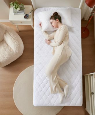 Deep Pocket Electric Cotton Top Mattress Pad, Full