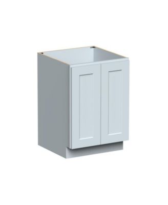 W24"x D24"x H34.5" Kitchen Base Cabinet with 2 Doors