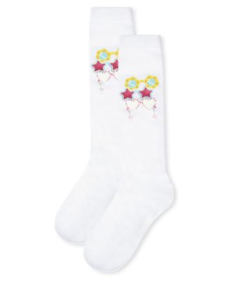 Sunglass Envy Cotton Blend Knee High Socks
