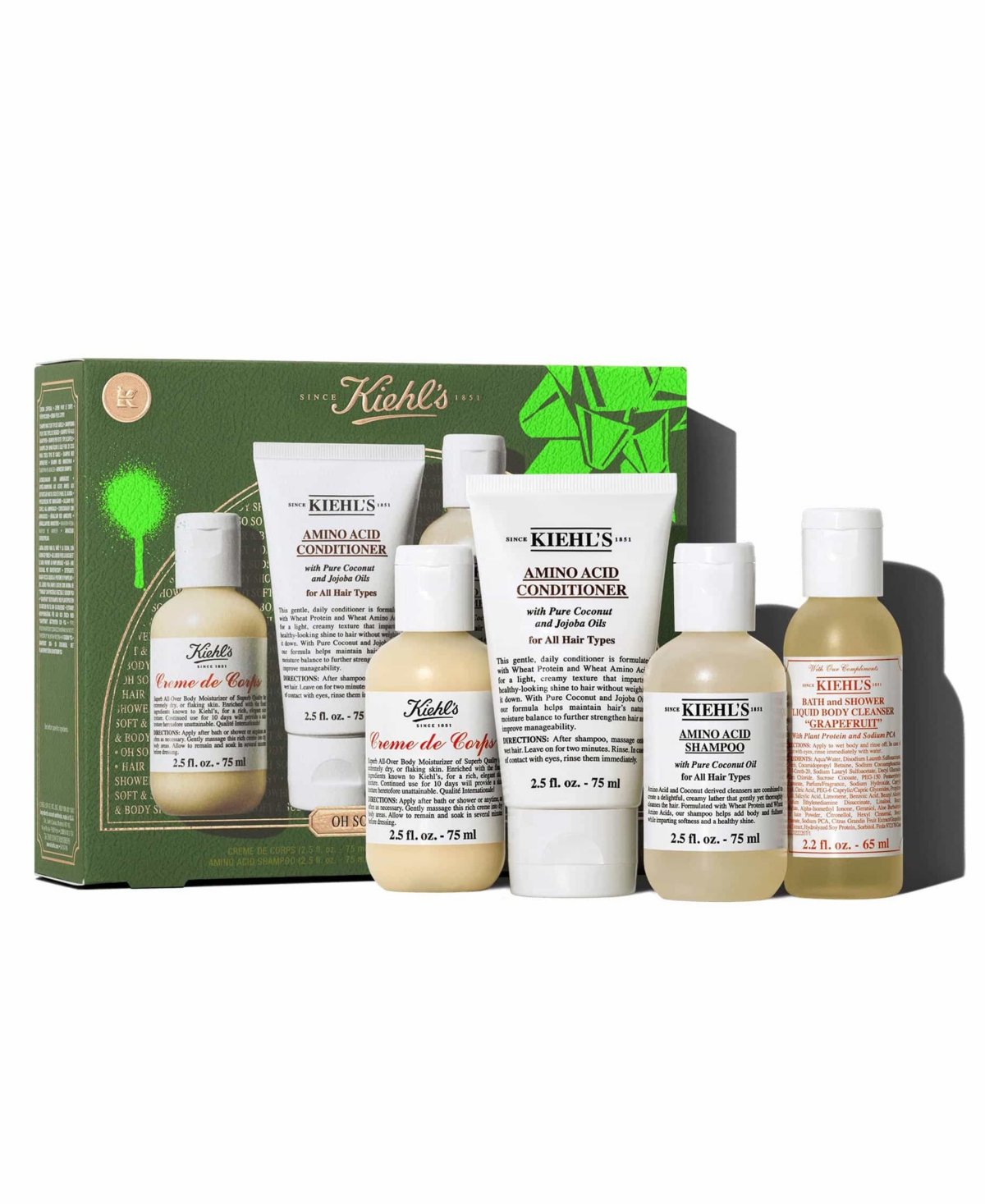 Kiehl's Since 1851 4-pc. Clean Up Your Act Gift Set In Transparent