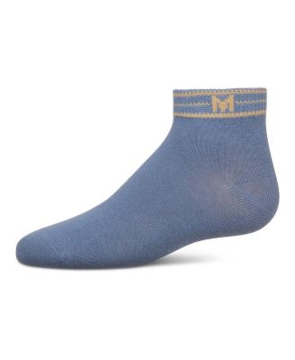 Little Girls M Multi Line Anklet Socks