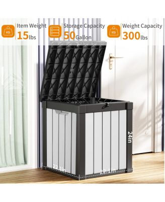 -50 Gallon Plastic Deck Box