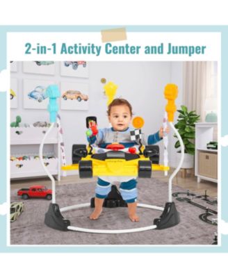Baby Champ 2-In-1 Activity Center & Bouncer, Yellow
