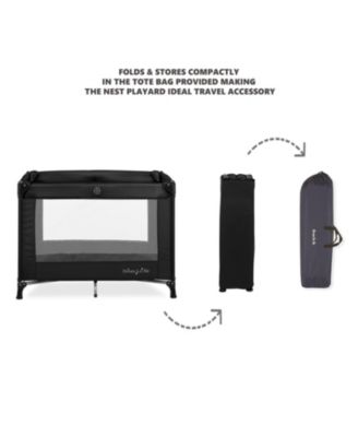 Baby Nest Portable Play Yard In Black