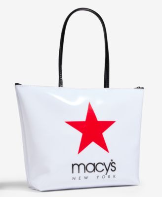 New York Logo Zip Tote Bag, Macy's Exclusive