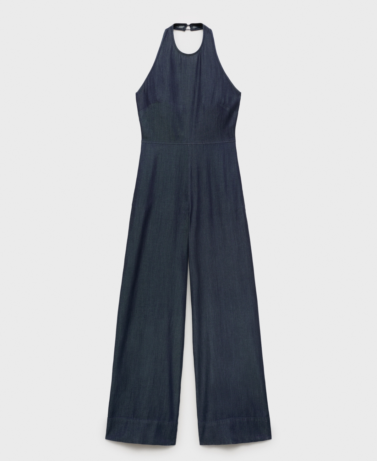 Mango Women's Lyocell Denim Jumpsuit In Blue