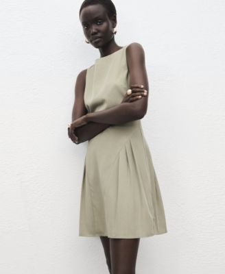 Women's Short Pleated Dress