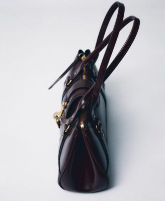 Women's Snap Hook Medium Shoulder Bag