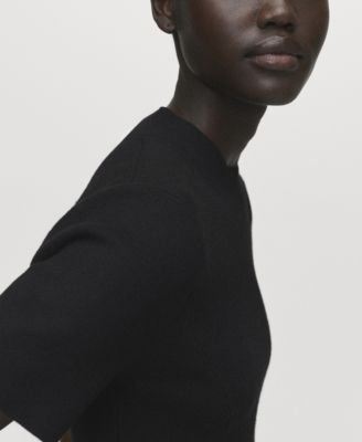 Women's Fine-Knit Flared Dress