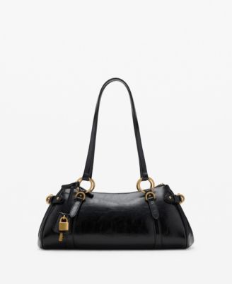 MANGO - Women's Charm Detail Bowling Shoulder Bag