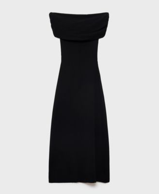 Women's Strapless Knitted Dress