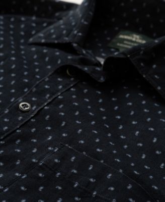 Men's Harrington Long Sleeve Slim Fit Shirt